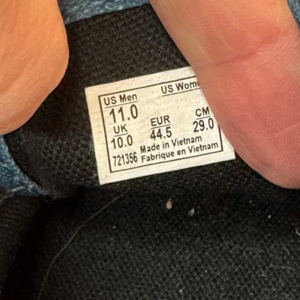 Vans Authentic BBQ Grill Red Cup Print Navy Blue Mens 11 Low Top Sneakers 721356 - Picture 9 of 9